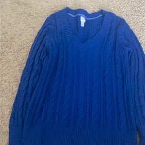 Cable knit sweater